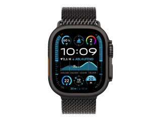 Apple Watch Ultra 2 (2024) Titan­gehäuse 49mm (GPS + Cellular) Milanaise Armband