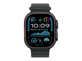 Apple Watch Ultra 2 (2024) Titan­gehäuse 49mm (GPS + Cellular)
