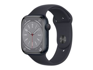 Apple Watch Series 8 Aluminiumgehäuse 45mm (GPS + Cellular) Sportarmband