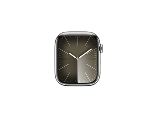 Apple Watch Series 9 Edelstahlgehäuse 41mm (GPS) 