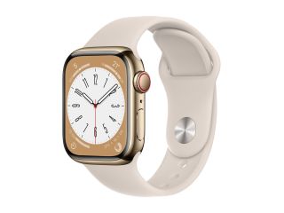 Apple Watch Series 8 Edelstahlgehäuse 45mm (GPS + Cellular)